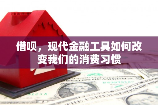 安福借呗，现代金融工具如何改变我们的消费习惯