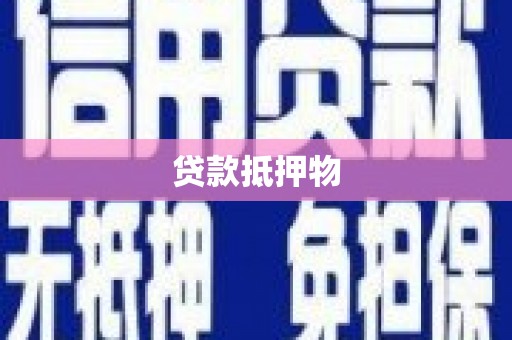 安福贷款抵押物
