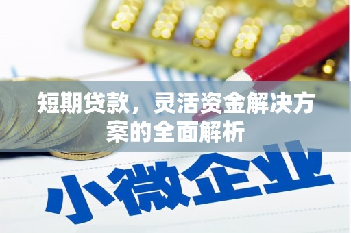 安福短期贷款，灵活资金解决方案的全面解析