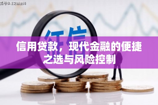 安福信用贷款，现代金融的便捷之选与风险控制