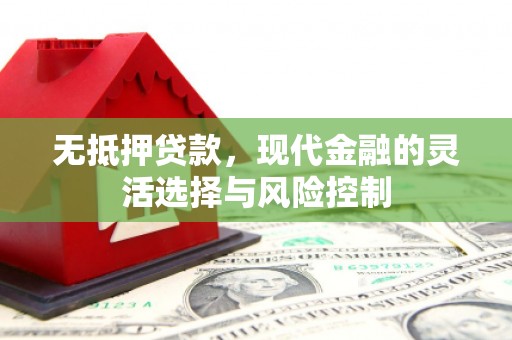 安福无抵押贷款，现代金融的灵活选择与风险控制