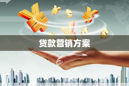 安福贷款营销方案