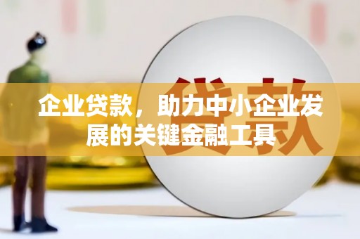 安福企业贷款，助力中小企业发展的关键金融工具