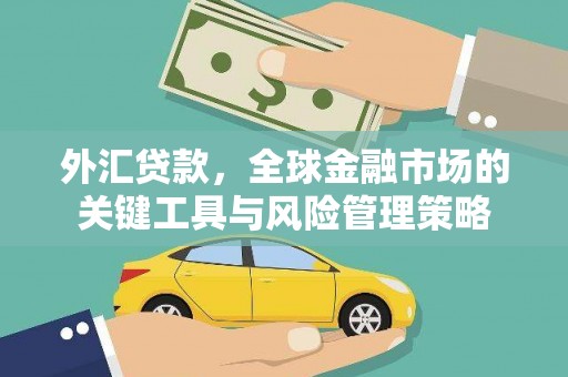 安福外汇贷款，全球金融市场的关键工具与风险管理策略