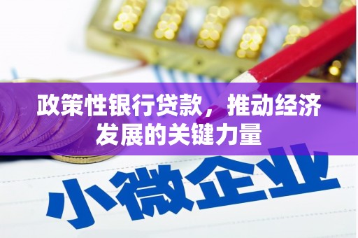 安福政策性银行贷款，推动经济发展的关键力量