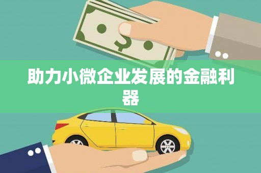 安福助力小微企业发展的金融利器