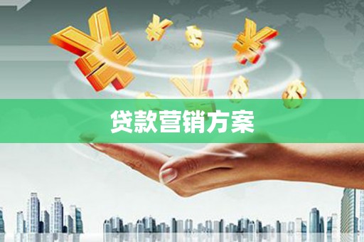 安福贷款营销方案